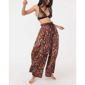 NWT Free People Goddess Lounge Pant / Charcoal Combo